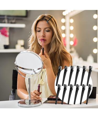 12PCS Alligator Hair Clips - Long Plastic & Metal Duckbill Styling Clips for Women & Girls - No Bend Hair Pin - 10.3cm/4.05inch - Perfect for Salons & Home Use - Buy Online on GoSupps.com