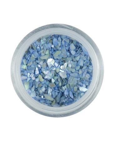 N&BF Nail Art Mussel Splitter 12er Set | Colorful Crushed Shells & Glitter for Gel Nails | Perlmutt Splinters & Musschel Inlays - Buy Online on GoSupps.com