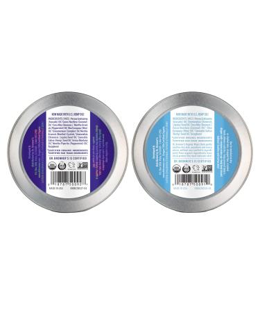 Dr. Bronner's Organic Magic Balm Variety Pack - 2oz Arnica-Menthol & Baby Unscented | Made with Beeswax & Hemp Oil for Hands, Face & Body - 2 Count - Buy Online on GoSupps.com