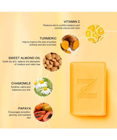  NEUTRIHERBS Neutriherbs Turmeric Facial Body Soap (150g.1 bar) Vitamin C Whitening Bar Soap for Acne Irregular Complexion Natural Soap Cleansing - Buy Online on GoSupps.com