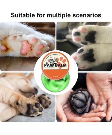 Dog Foot Balm Dog Feet Butter Soother Lickable Gentle Natural Hydrating Dog Paw Pad Moisturizer Heals & Repairs Dry Cracked Damaged Paws Gonipol - Buy Online on GoSupps.com