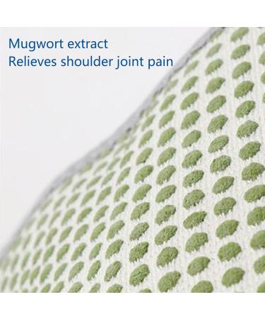 Mugwort Dotted Shoulder Shawl - Adjustable Double Shoulder Brace for Men & Women | Pain Relief for Hiking Sports & Tendinitis - Buy Online on GoSupps.com