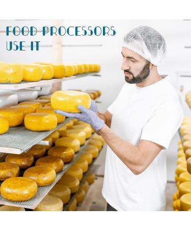 300 Pcs 24 Inch Disposable Bouffant Cap - White Non Woven Hair Net for Hospital, Salon, Kitchen - Elastic Free Size Head Cover for Industries & Cosmetics - Buy Online on GoSupps.com