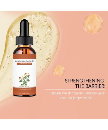 XINRAN Paracress Facial Oil Moisturizing Facial Oil Deeply Nourishing Facial Oil Fast Absorbing Nongreasy Facial Oils to Improve Body Elasticity 4 Pieces - Buy Online on GoSupps.com