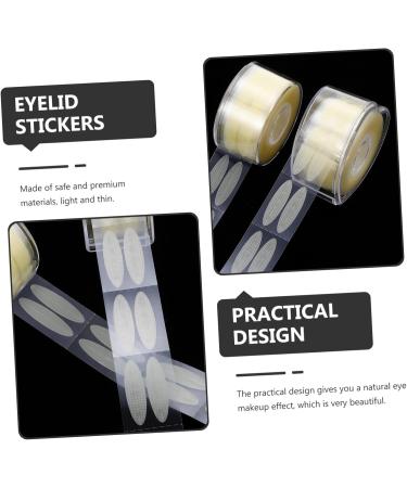 FRCOLOR 16 Rolls double eyelid stickers breathable eyelid tape eye lift tape for droopy lids Eye Lid Lifters Tape Invisible Eyelid Tape Makeup Eyelid Tape plastic stickers woman pp lasting - Buy Online on GoSupps.com