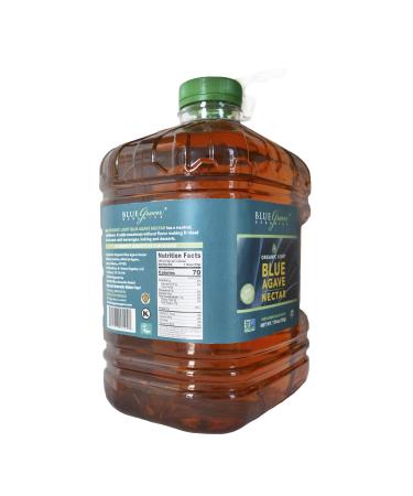 Blue Green Agave Organic Nectar  Light Blue  176 Ounce - Buy Online on GoSupps.com