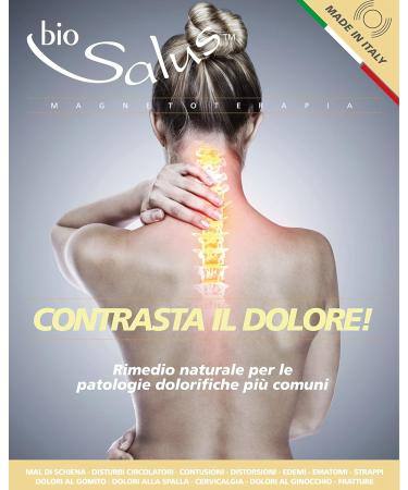 BIOSALUS LED Magnetic Therapy Device | Made in Italy | CE Medical Device for Home Use | Pain Relief for Knees Elbows & More - Buy Online on GoSupps.com