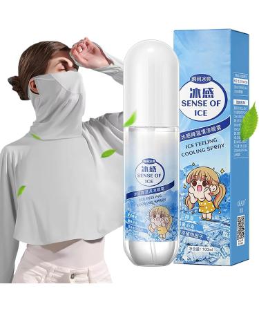 Cooling Skin Spray | Refreshing Mint Spray | Rapid Cooling Minty Mist with Calming Properties Summer Body Mist Fragrance for When Feeling Hot Swollen and Uncomfortable - Buy Online on GoSupps.com