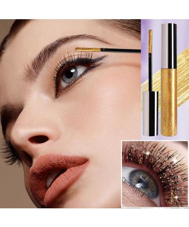  Jingmiger Waterproof Mascara | 6ml Long-Lasting Glitter Makeup - Volumizing Mascara - For Longer Thicker Lashes Lengthening and Volume Women Girlfriend Wife Sister And - Buy Online on GoSupps.com