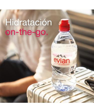 Evian Natural PET water 750 ml 12 pieces - Buy Online on GoSupps.com