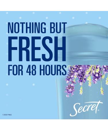 Secret Fresh Clear Gel Deodorant for Women - Relaxing Lavender Scent 2.6 oz (Pack of 4) | Buy Online International Shipping Available - Buy Online on GoSupps.com