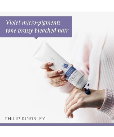 PHILIP KINGSLEY Pure Blonde Booster Purple Mask 2.5 oz - Weekly Toner for Blonde, Platinum, Silver, Gray Hair - Buy Online on GoSupps.com