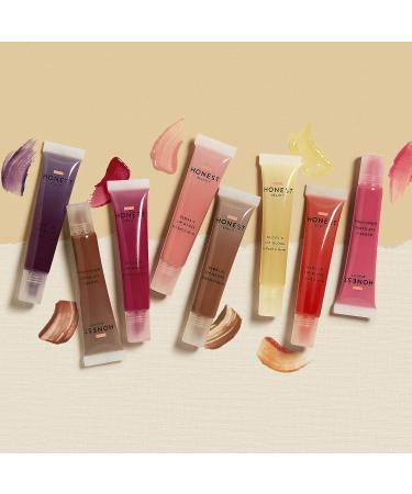 Honest Beauty Pink Agate Vegan Lip Gloss with Coconut Oil & Hyaluronic Acid 0.33 Fl Oz - Buy Online on GoSupps.com