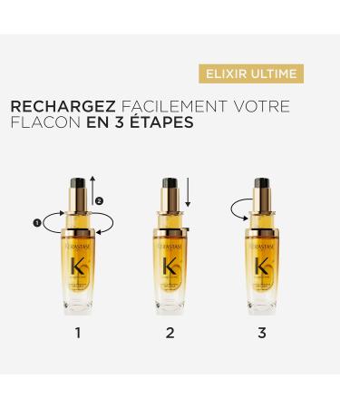 K RASTASE Elixir Ultime - L'Huile Originale - Huile Capillaire Nourrissante Multi-Usage - Soin Thermo-Protecteur Sans Rin age - Huiles de Cam lia & Argan - Tous Types de Cheveux Recharge - Buy Online on GoSupps.com
