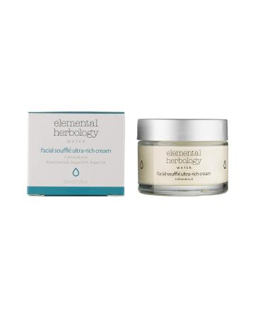 Elemental Herbology Facial Souffle 1.7 Fl Oz - Ultra-Rich Nourishing Cream for Dry/Sensitive Skin - Lasting Hydration & Cruelty-Free - Buy Online on GoSupps.com
