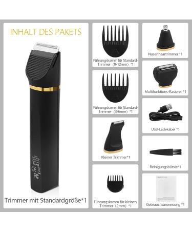 Women's Bikini Trimmer & Body Groomer - Multi-Use Razor for Face Nose Eyebrows Armpits Legs & Men's Chest - IPX7 Wet/Dry Ceramic Blades - Buy Online on GoSupps.com