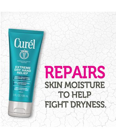 Curl Extreme Dry Hand Cream - Eucalyptus Extract, Travel Size 3 oz (Pack of 3) - Long-Lasting Relief for Dry Hands - Buy Online on GoSupps.com