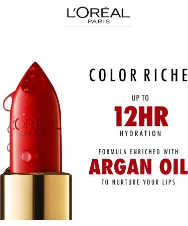 L'Or al Paris Color Riche Satin Smooth Lipstick Moisturising Pure Pigment Lip Colour With Omega 3 & Vitamin E 235 Nude 235 Nude 1 count (Pack of 1) - Buy Online on GoSupps.com