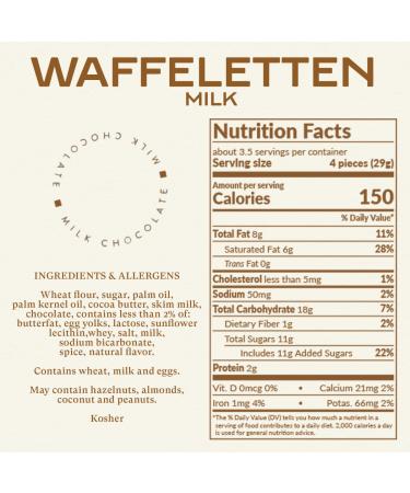 12 Boxes Bahlsen Waffeletten Milk Chocolate Dipped Cookies - 3.5 oz Delicate Wafer Rolls in European Chocolate - Buy Online on GoSupps.com