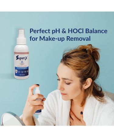 Superox Eyelid and Eyelash Cleanser - Hypochlorous Acid Spray for Irritation, Styes, Blepharitis - 100ml - Buy Online on GoSupps.com