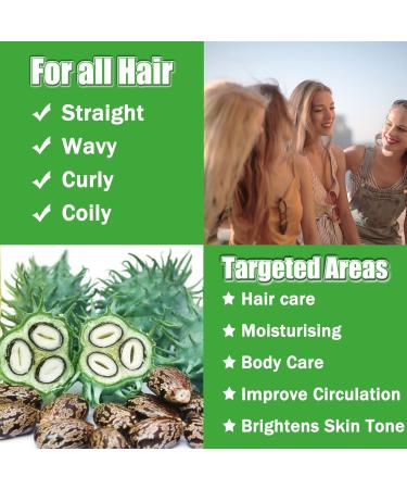 Organic Black Castor Oil 120ml - Cold Pressed Unrefined for Hair Eyelash & Skin Care - Moisturizing & Growth - Buy Online on GoSupps.com