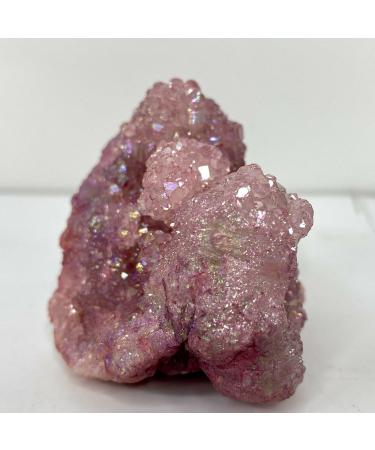 Crystal Decoration 70g Natural Aura Geode Cluster Crystal Stone Reiki - Buy Online on GoSupps.com