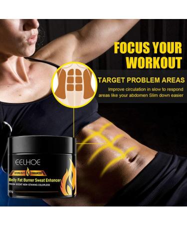Cellulite Removal Body Fat Burning Cream Slimming Lose Weight Anti-Cellulite Fat Burning Cream for Belly Hot Cream Natural Sweat Workout Enhancer Gel Slim Shaping Cream for Men or Women 50g - Buy Online on GoSupps.com