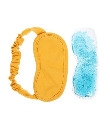 Ipetboom 2 Sets Gel Eye Mask Eye Cooling Masks Eye Mask for Sleeping Sleep Eye Mask Sleeping Eye Patch Sleeping Mask for Women Shading Eye Masks Portable Cotton Travel Goggles