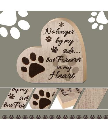 Yalikop Heart Shaped Pet Memorial Gifts - Sympathy Tribute for Dogs and Cats - Buy Online on GoSupps.com