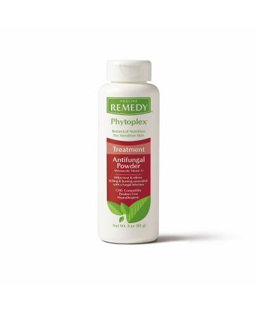 Medline Phytoplex Antifungal Powder Treats Athlete's Foot Jock Itch & Ringworm 3oz (12 Count)