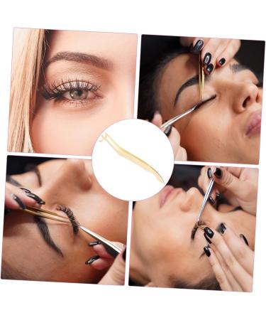 DOITOOL Eyelash Curler Metal Eyelash Applicator Eyelash Remover DIY Metal Lash Nipper Lash Applicator Tool Eyelashes Tweezer Eyelash Tool Eyelash Clip Stainless Steel Auxiliary - Buy Online on GoSupps.com
