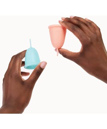 Softcup Menstrual Cup Size 2 | Reusable Period Cup | Leak-Free 12-Hour Wear | Made in USA - Buy Online on GoSupps.com