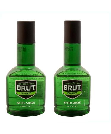 Brut Classic After Shave Fragrance for Men, 5 Oz (Pack of 2) (AID-034B)