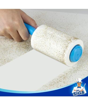 MR.SIGA Extra Sticky Lint Roller 5-Pack - Pet Hair Remover, 450 Sheets - Buy Online on GoSupps.com