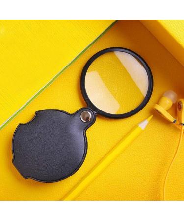60mm Diameter Pocket Size 10 Times Magnifying Glass Lens Portable Magnifying Glass Dustproof PU Leather Case Made in China - Buy Online on GoSupps.com