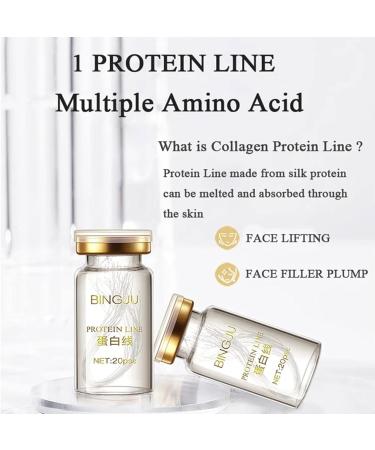 Protein Thread and Gold Essence Combination | Soluble Protein Thread and Gold Essence Combination | Gold Face Essence Active Silk Thread Absorbable Threads Pisole - Buy Online on GoSupps.com