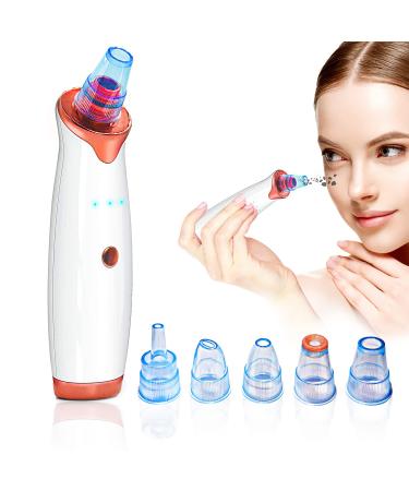 TALLPLUS Blackhead Remover Pore Vacuum - Electric Facial Pore Cleaner - Acne grease comedones and Whitehead Extractor for both Women & Men- Upgraded USB Rechargeable with 3 level of suction Power