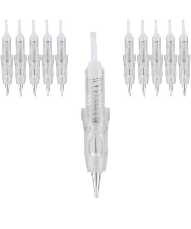 10 PCS M3 Needle Cartridge With Safety Membrane - Compatible with Intelli, Lady, Meraki & Arrow PMU Machine By Mellie Microblading (Needle, 1RL .25mm) Needle 1RL .25mm - Buy Online on GoSupps.com