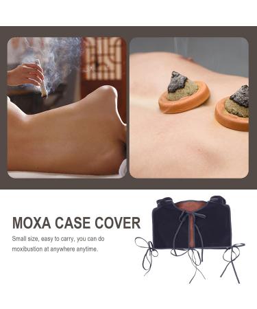 Buy Cardboard Moxibustion Box with Fabric Cover - Practical Sieve Filter & Moxa Holder for Neck & Shoulders - Moxibustion Tools for Effective Therapy - Buy Online on GoSupps.com