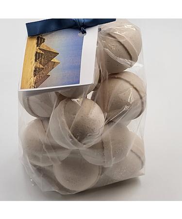 Spa Pure Egyptian Bath Bombs: 14 Egyptian Musk Bath Bomb Fizzies with Shea Butter  Ultra Moisturizing .Great for Dry Skin (Egyptian Musk)