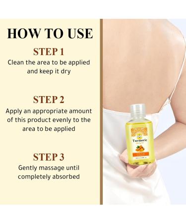 PEGO Turmeric Body Oil,Skin Moisturizer,Massage Oil,Moisturize Abdomen, Waist, arms & Legs,Firming Skin Oil 2.029 fl. oz (2Pack) 2.03 Fl Oz (Pack of 2) - Buy Online on GoSupps.com