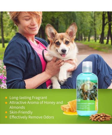 Nobleza Puppy Shampoo - Mild Almond & Honey - Itch Relief for Short-Haired Dogs (250ml) | Ideal for French Bulldogs & Pugs - Buy Online on GoSupps.com