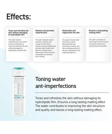 Bioliq - Specialist Toning Water - Restores Skin Balance, Mattifies All Day with Oleanolic Acid, NDGA, & Aloe Vera Leaf Extract for Skin Care - 200 ml - Buy Online on GoSupps.com