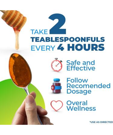 Bisolvine Aloe-Miel Cough Syrup - Effective Cough Suppressant & Expectorant with Guaifenesin & Dextromethorphan for Throat Relief & Mucus Control - Cold & Cough Relief Solution 6 fl oz 1-Pack - Buy Online on GoSupps.com