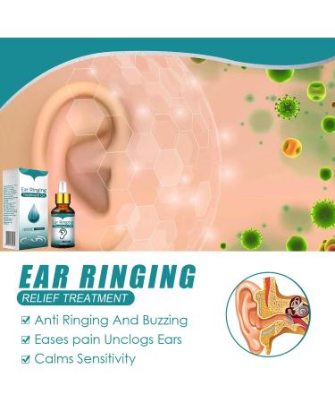 Tinnitus Relief Drops - Natural Ear Care Oil for Ear Ringing & Sound Relief - Buy Online on GoSupps.com