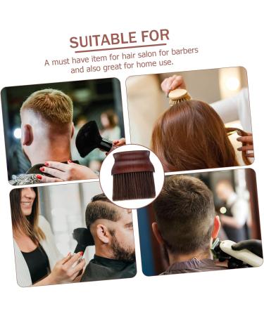 DRESSOOS hair cutting brush facial cleaning brush face cleaner brush barber neck duster neck hair brush duster nylon Hair Dust Brush Barber Shop Supply Barber major hair comb - Buy Online on GoSupps.com
