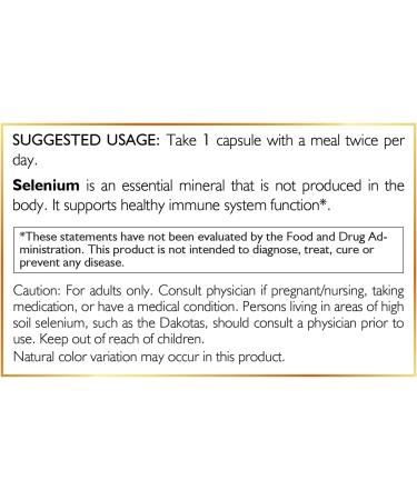 Coco March Selenium 200mcg - Thyroid Support & T4 to T3 Conversion - 90 Vegan Capsules - Buy Online on GoSupps.com