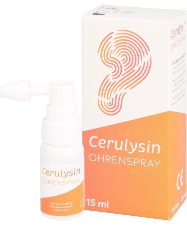 Cerulysin Earspray 15ml - Effective Earwax Removal Spray for International Shipping - Buy Online on GoSupps.com