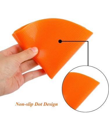 Okllen 15 Pack Poly Vinyl Spot Markers 9 Inch - Non-Slip Rubber Agility Dots for Training Exercise - 5 Colors - Buy Online on GoSupps.com