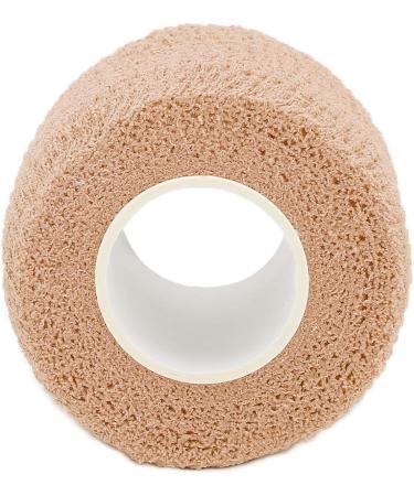 Aladeno Self Adhesive Bandage - Elastic Breathable Sports Tape for Wrist & Ankle - Cohesive Wrap Rolls (Skin Color) - International Shipping Available - Buy Online on GoSupps.com